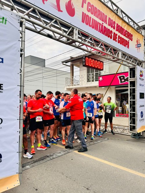 1ª Corrida dos Bombeiros Voluntários de Corupá 2025