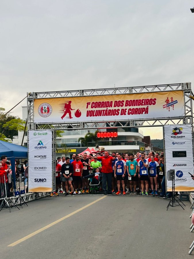 1ª Corrida dos Bombeiros Voluntários de Corupá 2025