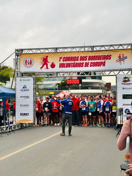 1ª Corrida dos Bombeiros Voluntários de Corupá 2025